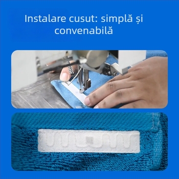 Etichetă RFID pentru textile – UHF, memorie 128 bytes, citire-scriere în 0,1 s, ISO18000-6C, pasiv