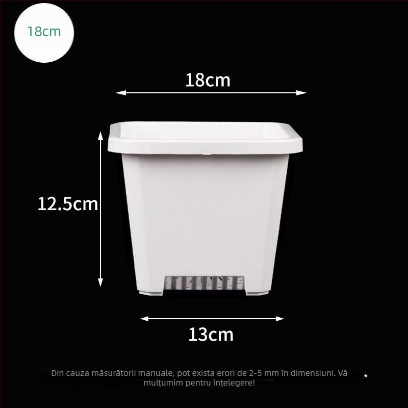 Ghiveci pentru flori – porțelan glazurat, rezistent la coroziune, pentru podea, pentru grădinărit acasă, Brand Unique