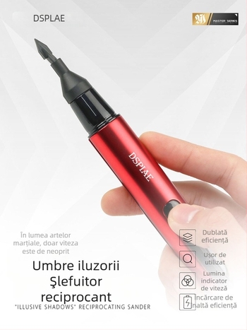 ES-A Creion electric de șlefuit cu mișcare reciprocă pentru modelele Gundam, polizare, 36V, potrivit pentru oțel inoxidabil