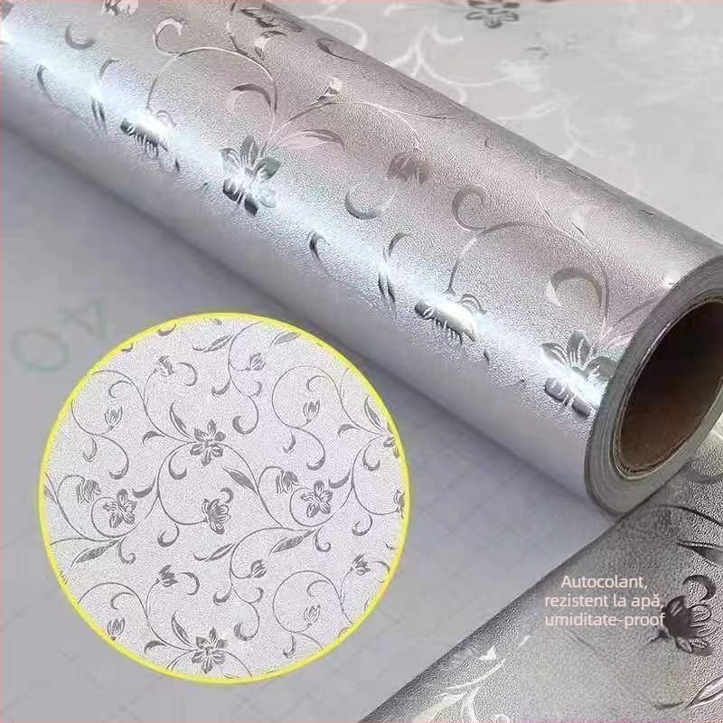 Covoraș autoadeziv antiulei pentru dulapuri și sertare, impermeabil și rezistent la umezeală, PVC, stil Nordic