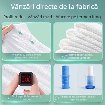 Prosoape de unică folosință pentru animale de companie, prosoape de baie groase, universale pentru pisici și câini, potrivite pentru saloane de înfrumusețare; material: fibre din pastă de lemn; kapok; absorbție: 0–5 s