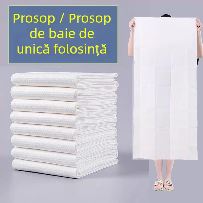 Prosoape de unică folosință pentru animale de companie, prosoape de baie groase, universale pentru pisici și câini, potrivite pentru saloane de înfrumusețare; material: fibre din pastă de lemn; kapok; absorbție: 0–5 s