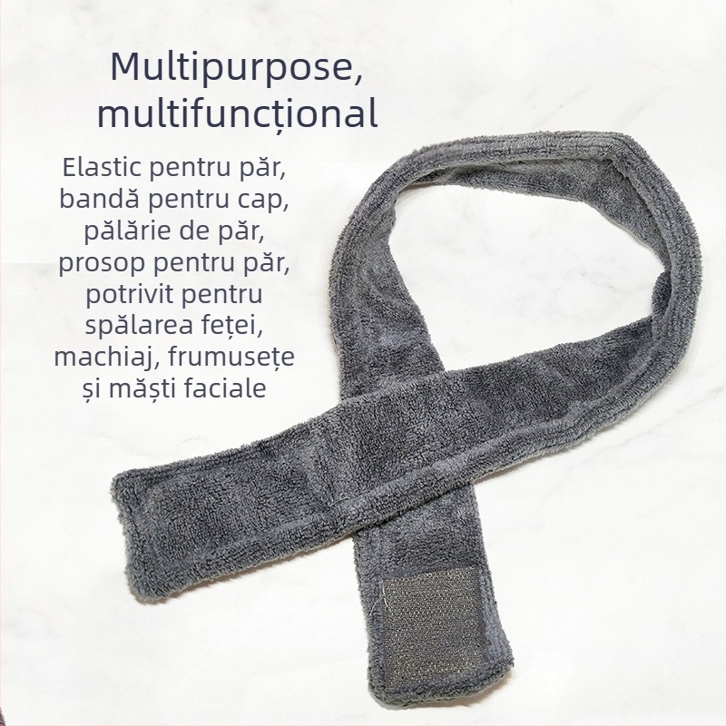 Înfășurare din fibre pentru păr cu Velcro, absorbantă, pentru înfășurarea părului în timpul permului și vopsirii, instrument salon