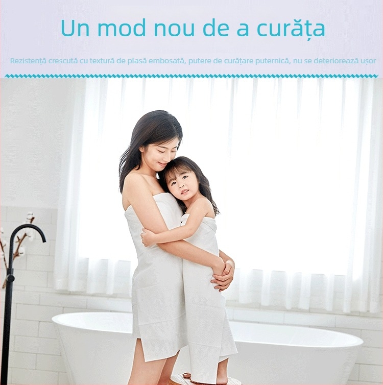 Prosoape de baie de unică folosință – fibre vegetale cu amestec de bambus (99% fibre vegetale, 1% bambus), absorbție 0-5 s, procesare personalizabilă, etichetare privată disponibilă, ambalaj 160 bucăți