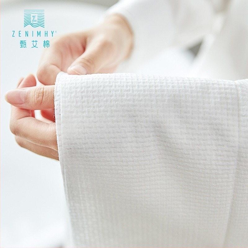 Prosoape de baie de unică folosință – fibre vegetale cu amestec de bambus (99% fibre vegetale, 1% bambus), absorbție 0-5 s, procesare personalizabilă, etichetare privată disponibilă, ambalaj 160 bucăți