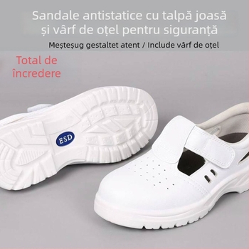 Încălțăminte de protecție din PU, până la gleznă, anti-static, izolație, antișoc și anti-perforație