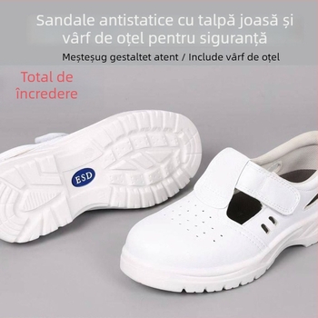Încălțăminte de protecție din PU, până la gleznă, anti-static, izolație, antișoc și anti-perforație