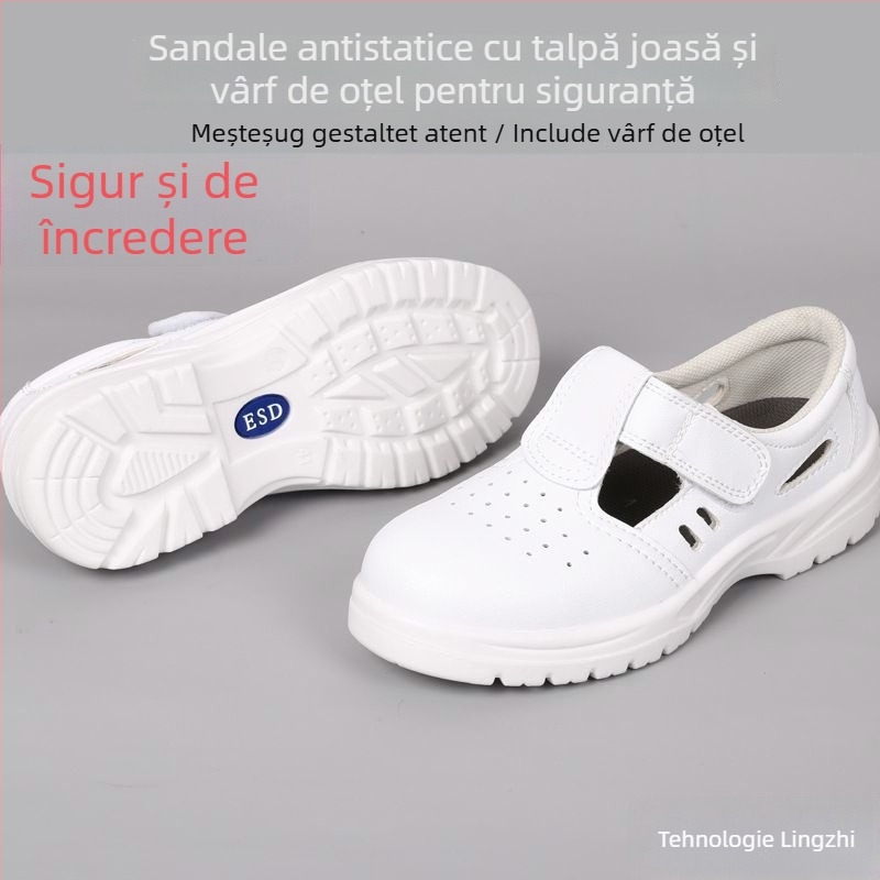 Încălțăminte de protecție din PU, până la gleznă, anti-static, izolație, antișoc și anti-perforație