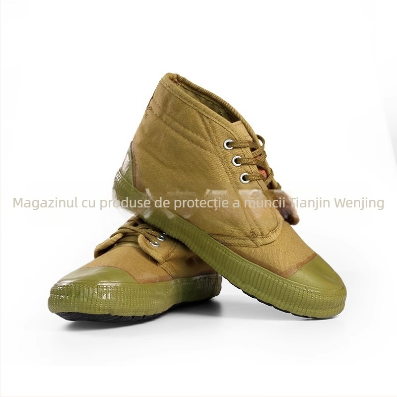 Pantofi izolați din cauciuc și pânză — material: cauciuc și pânză; izolație; tip: încălțăminte izolată