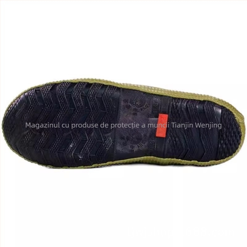 Pantofi izolați din cauciuc și pânză — material: cauciuc și pânză; izolație; tip: încălțăminte izolată