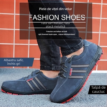 Pantofi izolați pentru electricieni – piele nubuk, guler scăzut, izolație 6 kV