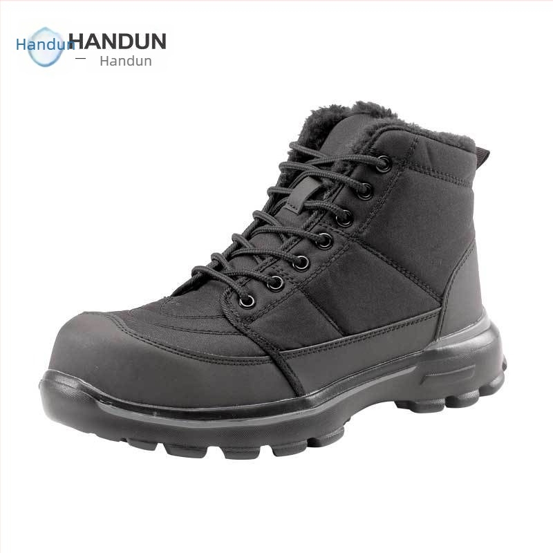 Han Shield Pantofi de protecție izolați, mid-top, din piele de vițel, vârf din oțel, 200J impact