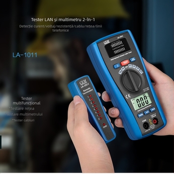Huashengchang LA-1011 tester multifuncțional cu LAN tester și multimetru