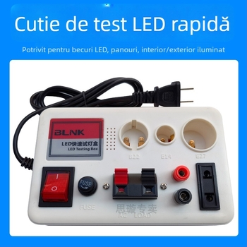 BLNK Quick test lamp — Instrument multifuncțional de măsurare a puterii, interval de tensiune 0-300 V, curent 5 A, precizie A