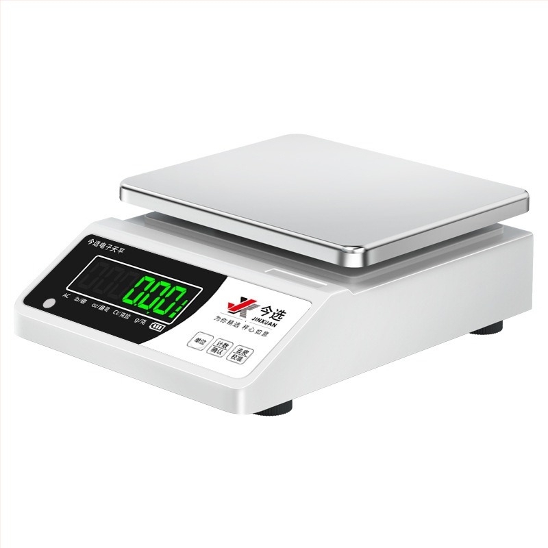 JX-TP0015 Instrument de balans de precizie, precizie 0.001 g, interval de măsurare 1000-5000 g, potrivit pentru bijuterii, materiale medicale și piese.