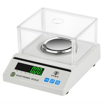 Balanță electronică de laborator, model Yk-cz-c, capacitate 500 g, rezoluție 0.001 g, brand Kunshan Youkewit Electronic Technology