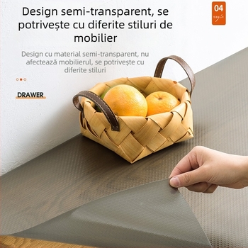 Pad plastic rezistent la umezeală pentru dulapuri și sertare, stil Nordic; rezistent la apă, ulei și mucegai