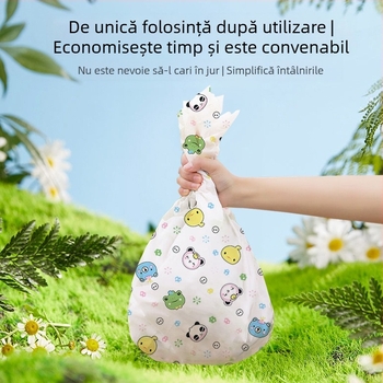 Saltea de picnic pentru exterior, de unică folosință – impermeabilă, portabilă, talpă groasă pentru camping; 90% țesătură nețesută + 10% PE, strat PVC impermeabil