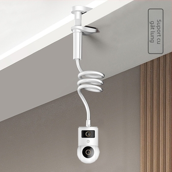 Suport de perete pentru cameră de supraveghere, rotire 360° pentru placă de bază duală; material: hardware; prelucrare suprafață: injecție; origine: Jieyang, Guangdong