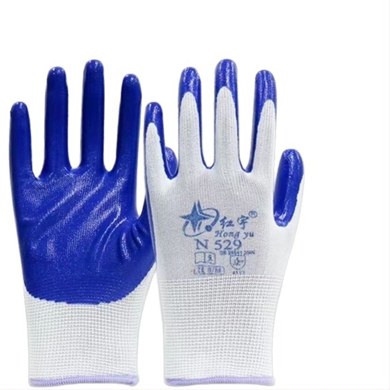 Mănuși de lucru din nitril Star Universe, antiderapante, rezistente la uzură, impermeabile, respirabile, rezistente la temperaturi înalte