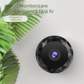 Cameră Inteligentă - Wi‑Fi fără fir, Monitorizare la distanță, Lungime focală 12 mm, 1080p Claritate, Viziune de noapte