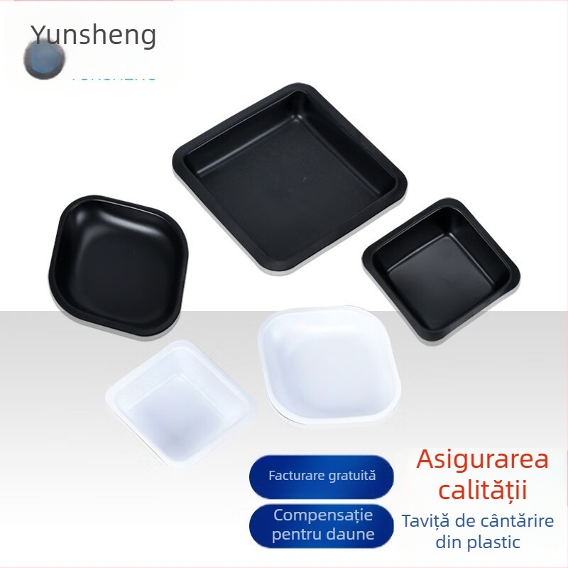 Vas de cântărire din plastic pentru laborator – Vas de cântărire pentru balanță, Millet