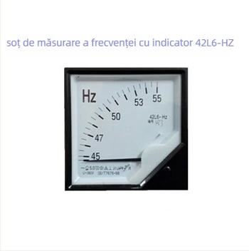 Meter de frecvență pentru curent alternativ 42L6 – tip cu indicator, AC, afișaj digital precis, stabil și înaltă precizie