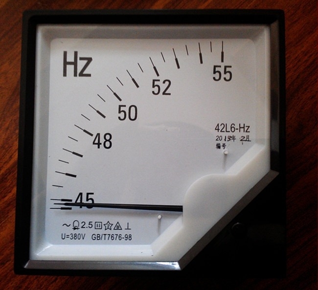 Meter de frecvență pentru curent alternativ 42L6 – tip cu indicator, AC, afișaj digital precis, stabil și înaltă precizie