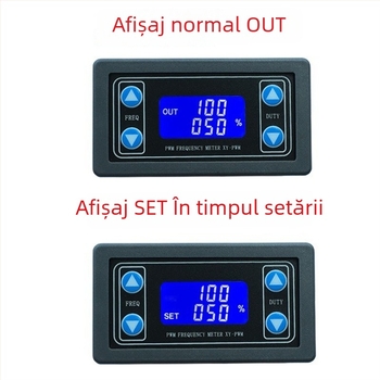 Modul WPWM PWM cu frecvență a impulsului reglabilă — ciclu de lucru reglabil — generator de semnale de formă pătrată/rectangulară — model Xy-wpwm