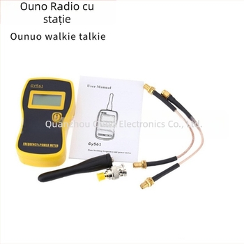 GY561 Instrument portabil de măsurare a frecvenței pentru walkie-talkie, cu linie de măsurare; intervalul 1,5–3 km; fără baterie; rezistent la praf