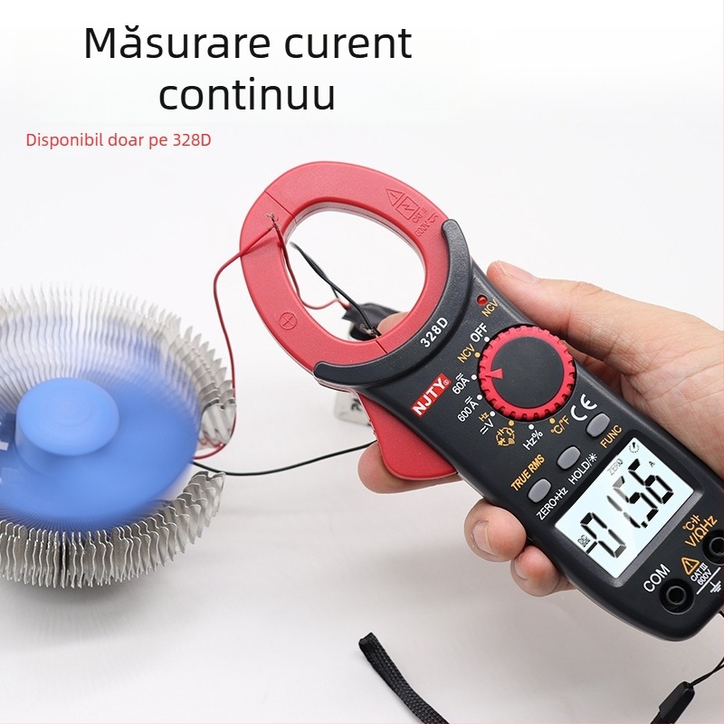 Ampermetru cu clemă, funcții de multimetru — precizie înaltă, măsurare curent, temperatură, frecvență și capacitate; modele 3266TD/3266TA/328D