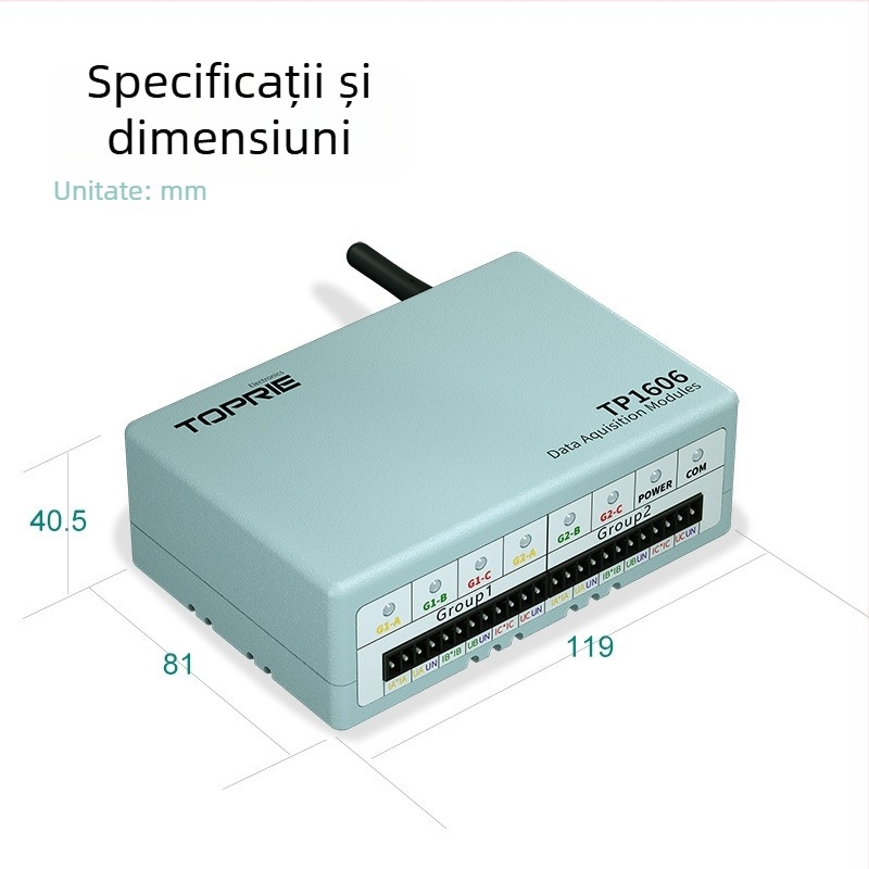 Toprie TP1606 Instrument de măsurare a parametrilor electrici
