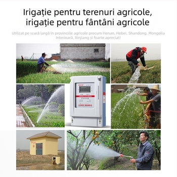 Măsurător de energie pentru irigații, 380V, 3 faze, 4 conductori, cu card IC, preplătit — Shanghai Gaoke