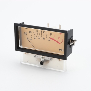 VU73 Măsurător de putere pentru amplificator, cu indicator analog iluminat, precizie înaltă, măsurare putere și nivel audio