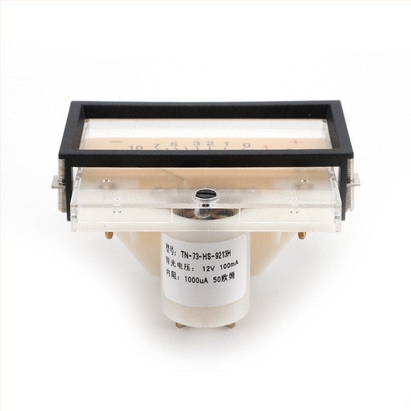 VU73 Măsurător de putere pentru amplificator, cu indicator analog iluminat, precizie înaltă, măsurare putere și nivel audio