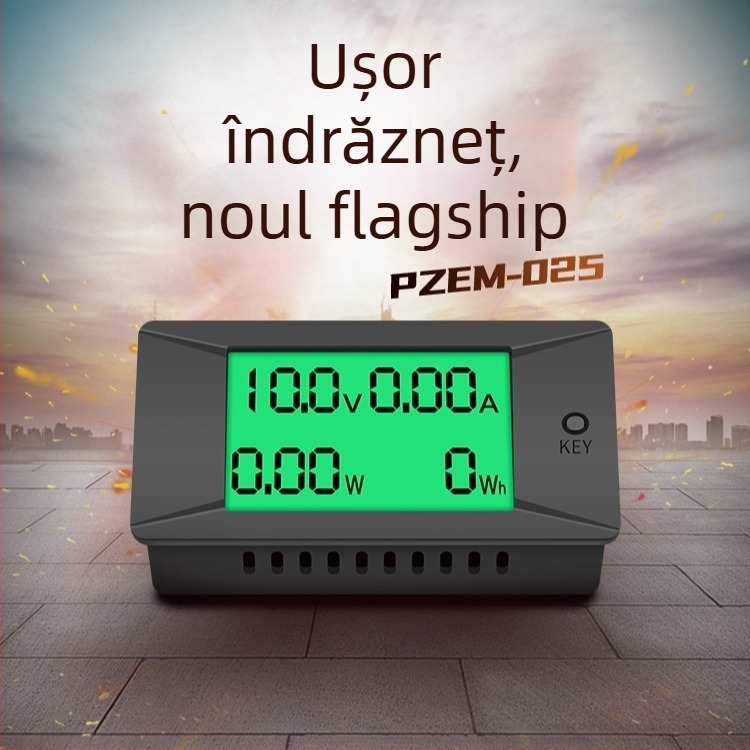 peacefair volt-ampmetru DC cu afișaj digital, model pzem-025, 0–300A/300V tester pentru energie și putere