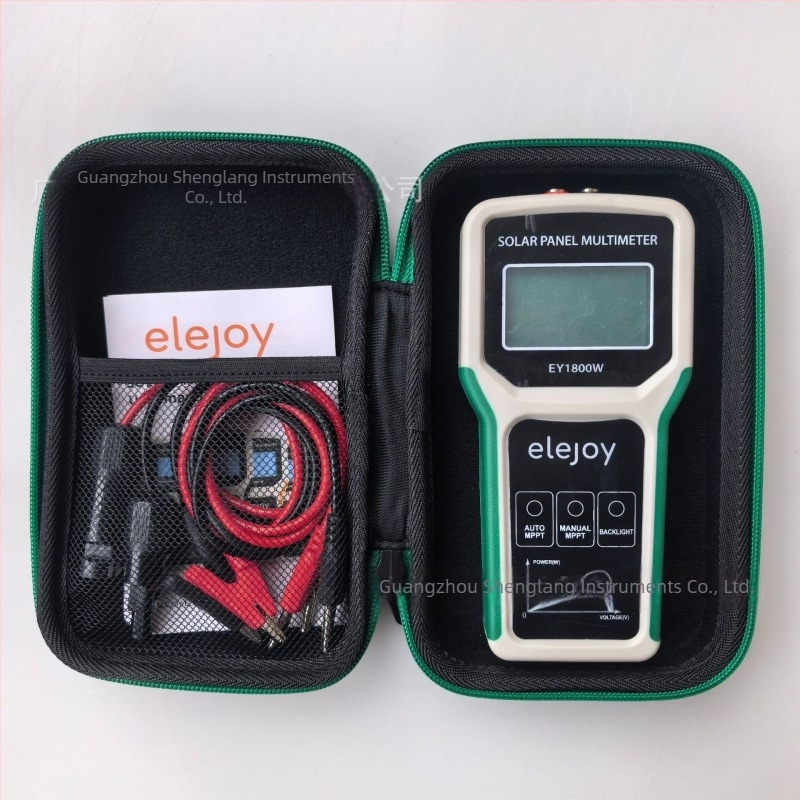 Tester MPPT pentru panouri fotovoltaice ELEJOY EY1800W multimetru