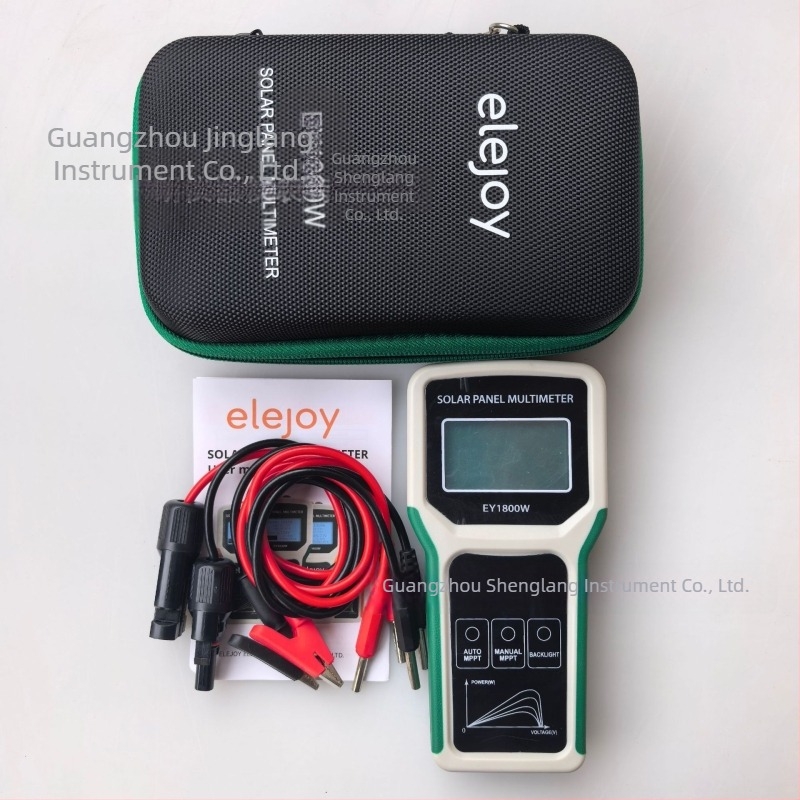 Tester MPPT pentru panouri fotovoltaice ELEJOY EY1800W multimetru