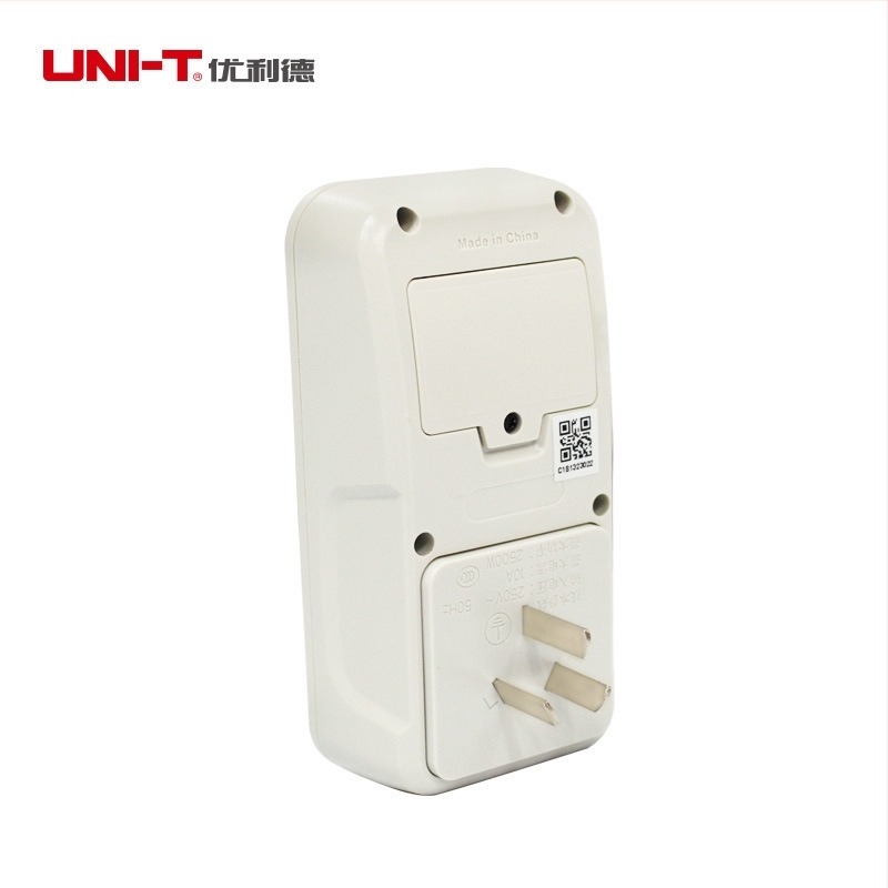 Priză inteligentă de măsurare a puterii UT230C-II, tensiune 100–260 V, curent 0–10 A, precizie 1%