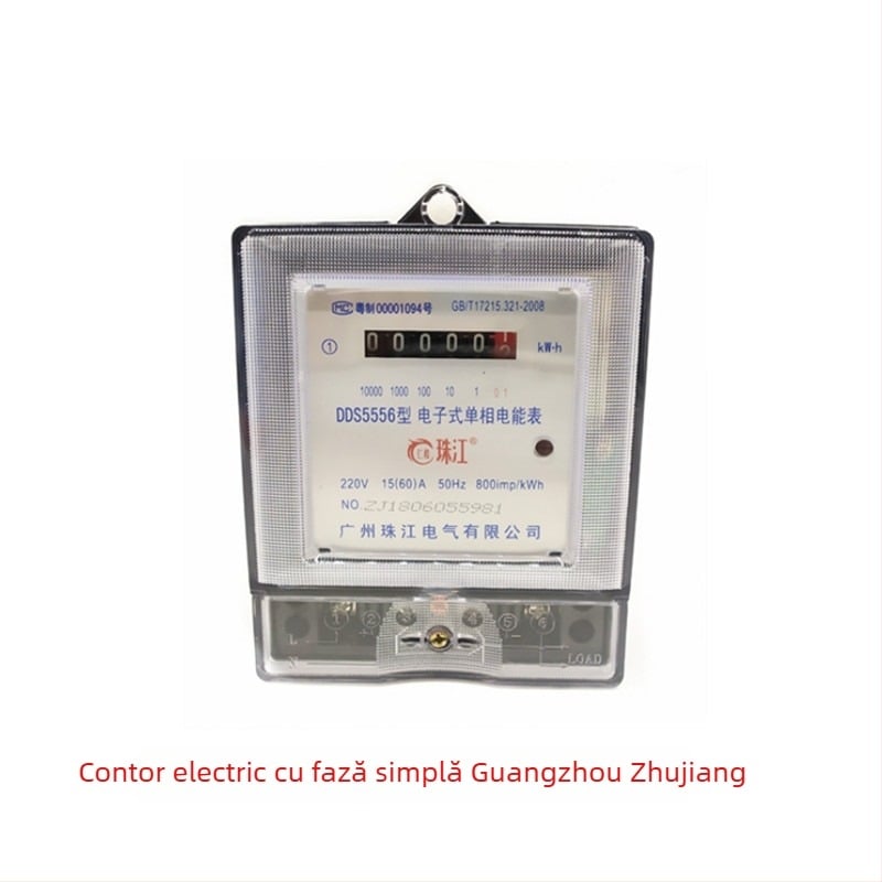 Pearl River DDS2355 Măsurător digital monofazat pentru locuințe închiriate, 5-20A / 15-60A
