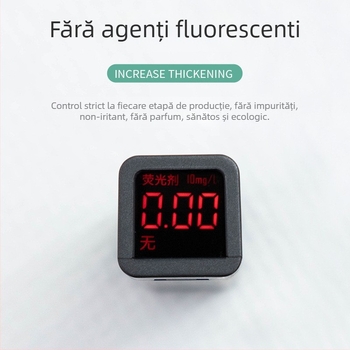 Șervețele demachiante din bumbac cosmetic, de unică folosință, fibre vegetale, curățare, 1 strat, 200 bucăți