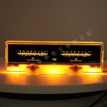 TS VU măsurător de nivel P-78WTC-BGB-S0624 pentru amplificatoare și echipamente audio, precizie înaltă cu afișaj iluminat