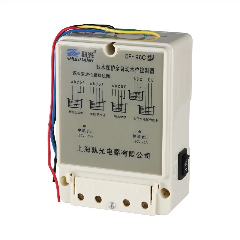 DF-96C 380V controler automat de nivel de apă pentru pompă, cu întrerupător plutitor
