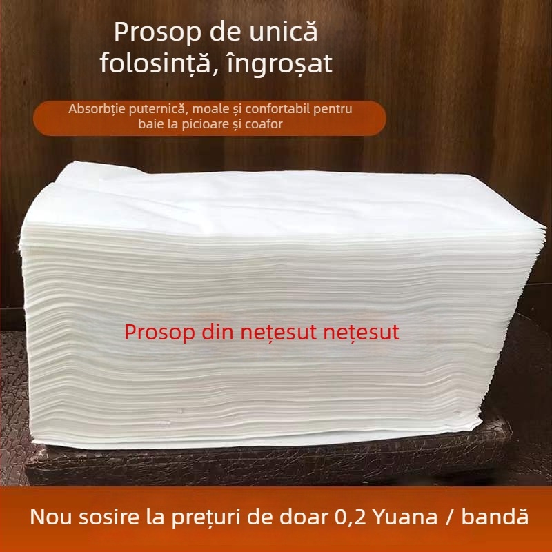 Prosop de masaj pentru picioare, de unic folosință, din țesătură, cu logo imprimat, personalizare disponibilă, Origine Jiangsu