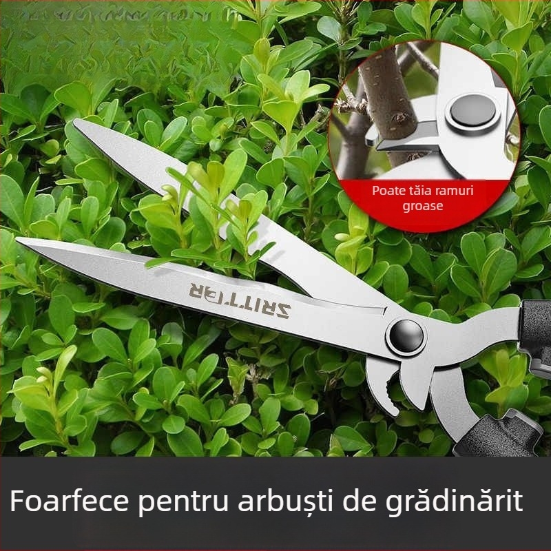 Weiliang Foarfece de grădină pentru tăierea florilor, gazonului, gardurilor vii și a ramurilor