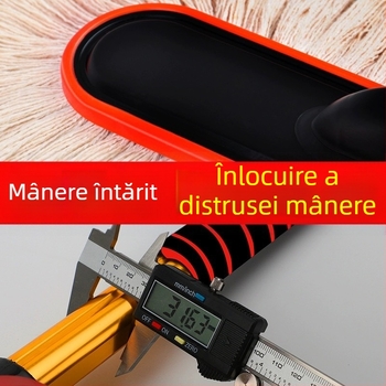 Perie aplicare cerii auto; mâner din aliaj; peri din bumbac; brand Mayrich; etichetare privată și personalizare disponibile