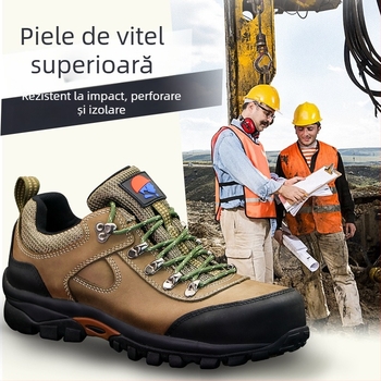 Pantofi de Siguranță pentru Șantier – Izolați termic, Impermeabili, Antiderapanti, Rezistenți la perforare, Rezistenți la uzură