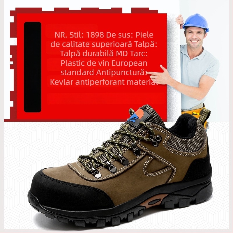 Pantofi de Siguranță pentru Șantier – Izolați termic, Impermeabili, Antiderapanti, Rezistenți la perforare, Rezistenți la uzură