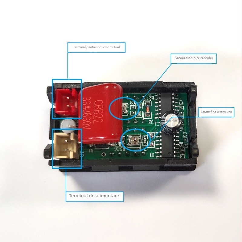 RT-3 Contor Coulomb digital și măsurător de tensiune-curent AC cu transformator; interval de măsură 10A/50A/100A; intrare AC50-500V; ieșire DC0-100V; temperatură ambiantă -10°C până la +85°C; eroare de măsurare tensiune 1