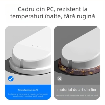 Lumină de perete exterior – stil simplu; carcasă PC; ambalaj SMD; 220V; funcționare continuă 16–24 de ore